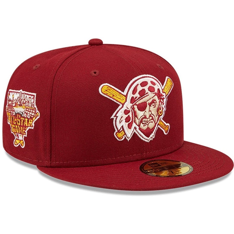 New Era x Lids HD  Pittsburgh Pirates Cardinal Sunshine 2022 59FIFTY Fitted Cap