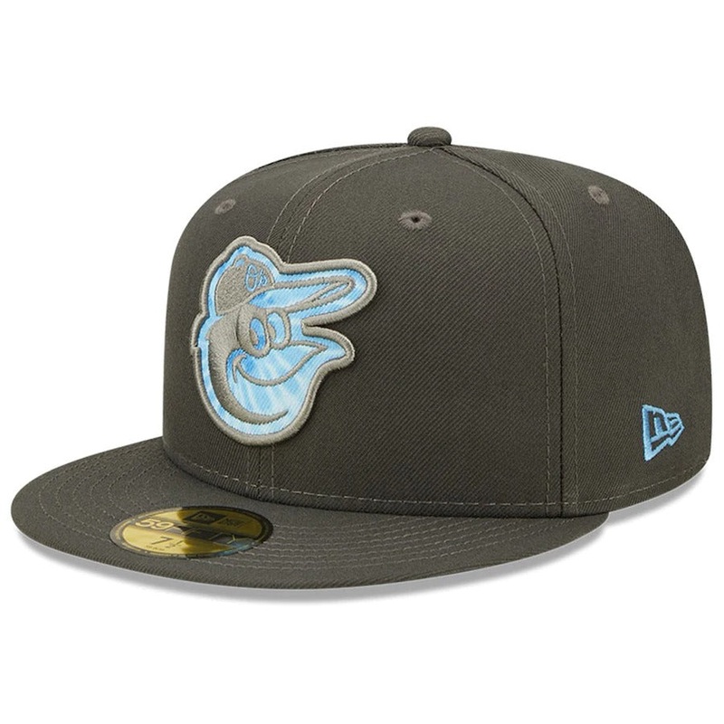 New Era Baltimore Orioles Graphite 2022 Father’s Day On-Field 59FIFTY Fitted Hat