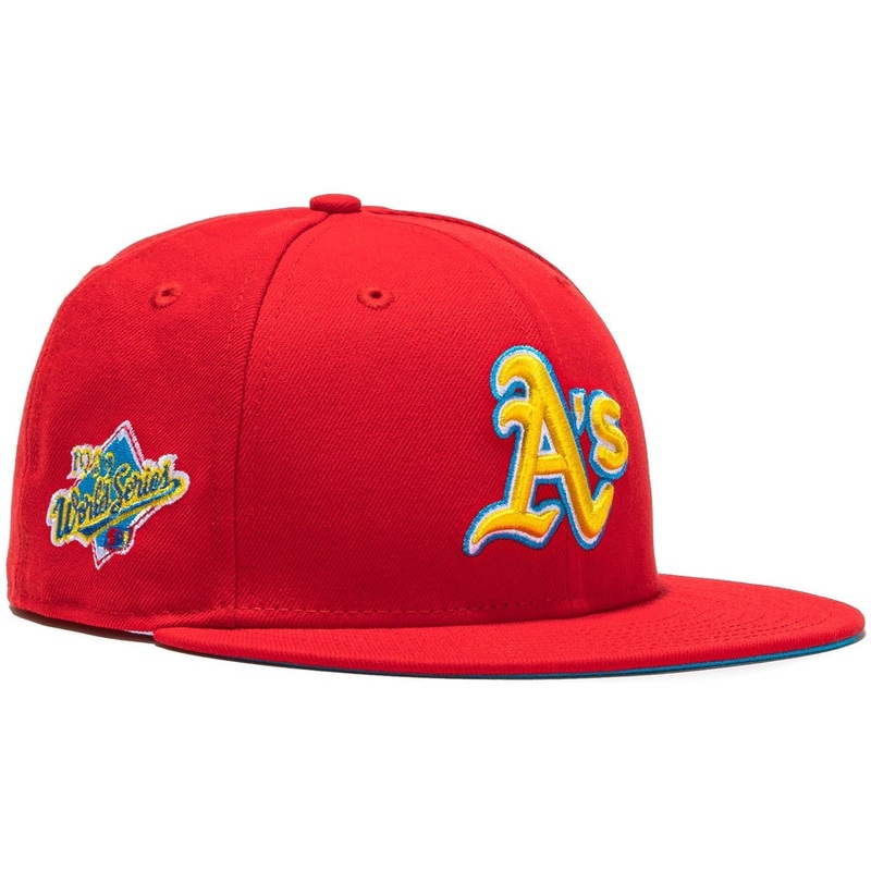 New Era ‘Hat Wheels’ Oakland Athletics 1989 World Series 59FIFTY Fitted Hat