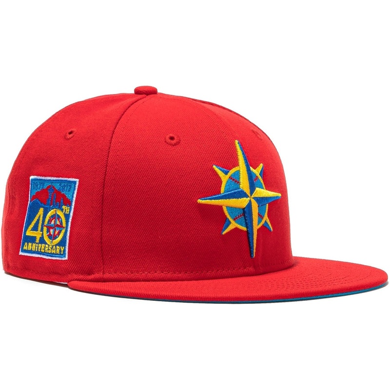 New Era ‘Hat Wheels’ Seattle Mariners 40th Anniversary 59FIFTY Fitted Hat