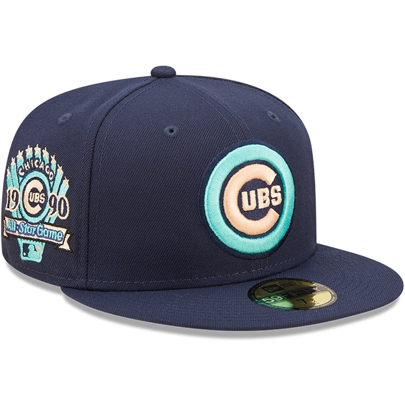 New Era x Lids HD  Chicago Cubs Oceanside Peach 2022 59FIFTY Fitted Cap