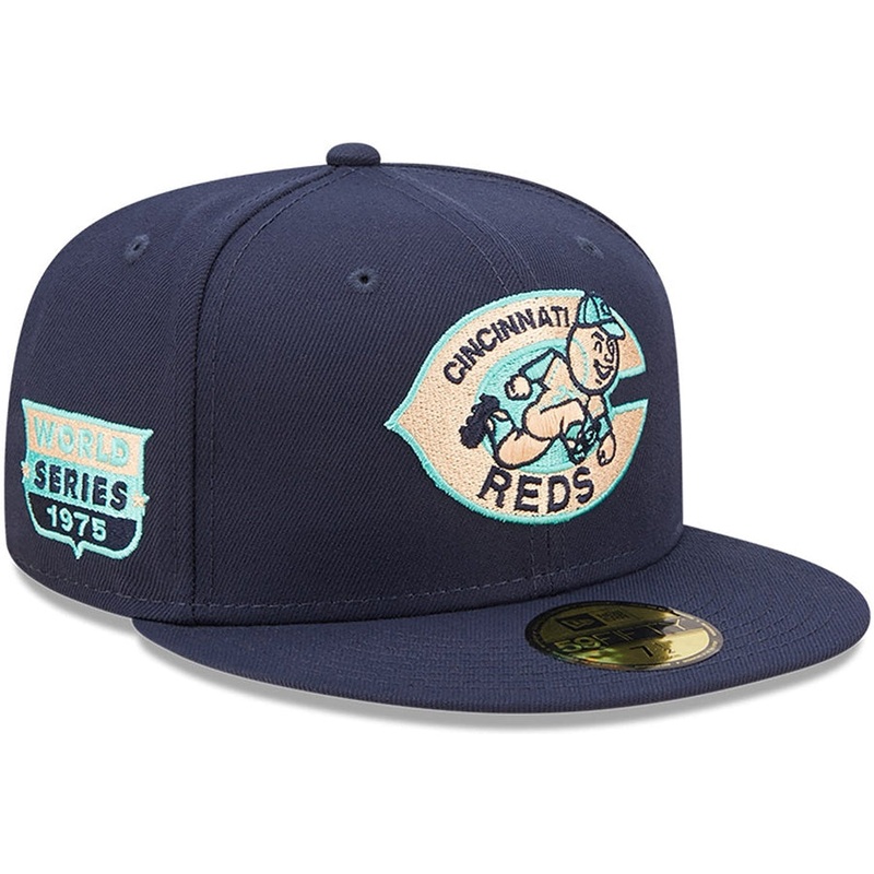 New Era x Lids HD  Cincinnati Reds Oceanside Peach 2022 59FIFTY Fitted Cap