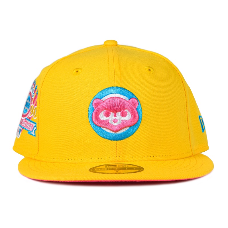 New Era Chicago Cubs ‘Starlight’ Yellow/Pink 59FIFTY Fitted Hat