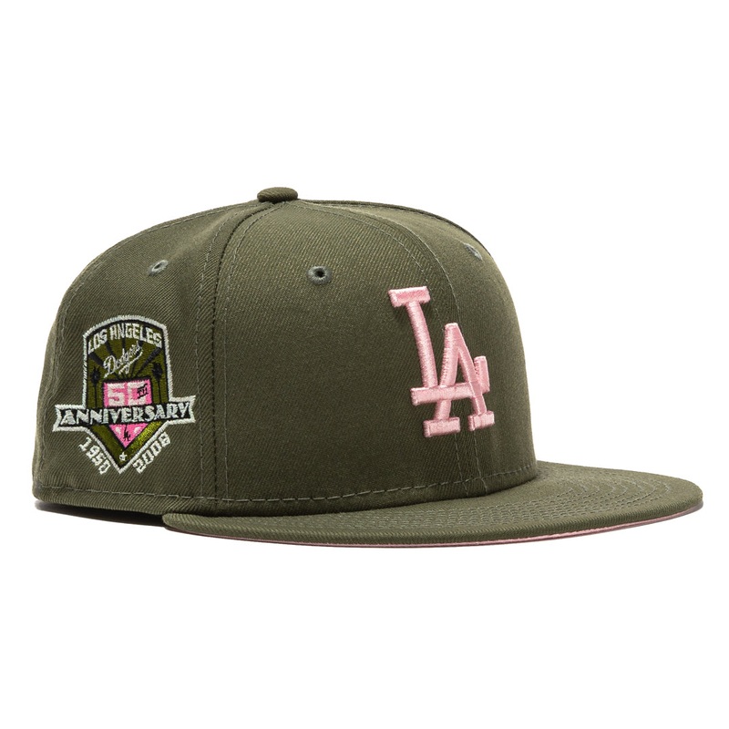 New Era ‘Pink Martini’ Los Angeles Dodgers 50th Anniversary 59FIFTY Fitted Hat