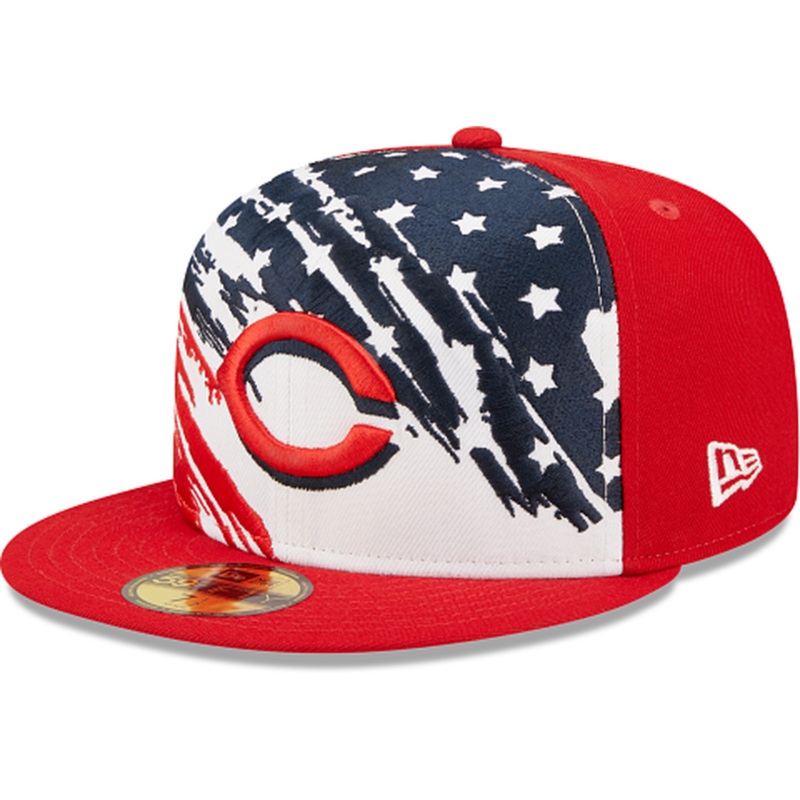 New Era  Cincinnati Reds Independence Day 2022 59FIFTY Fitted Hat
