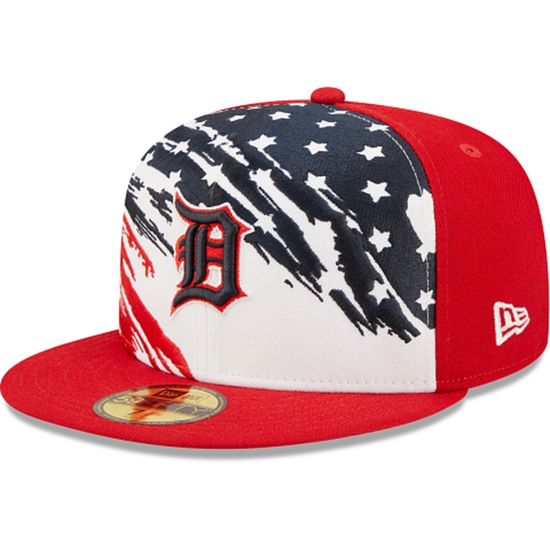 New Era  Detroit Tigers Independence Day 2022 59FIFTY Fitted Hat