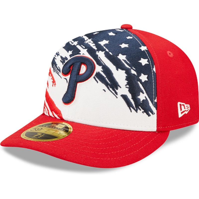 New Era  Philadelphia Phillies Independence Day 2022 Low Profile 59FIFTY Fitted Hat