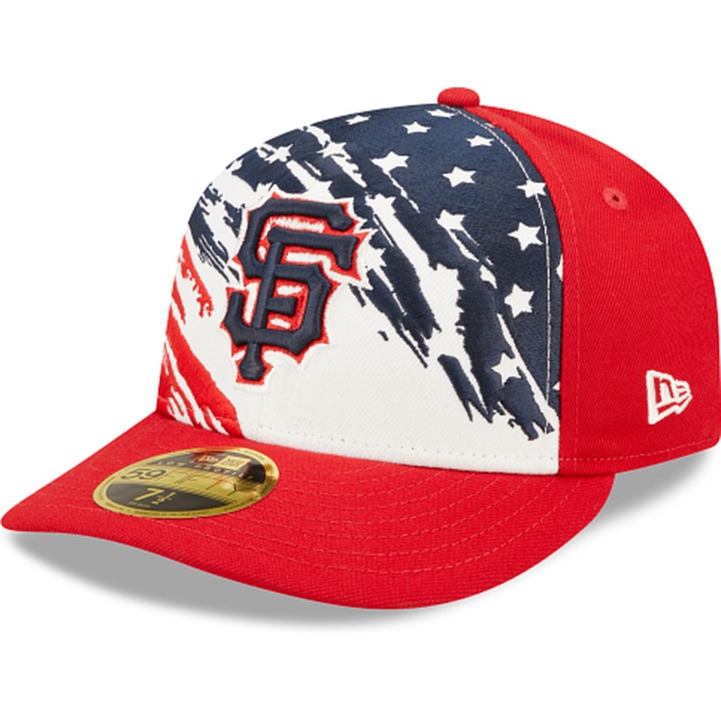 New Era  San Francisco Giants Independence Day 2022 Low Profile 59FIFTY Fitted Hat