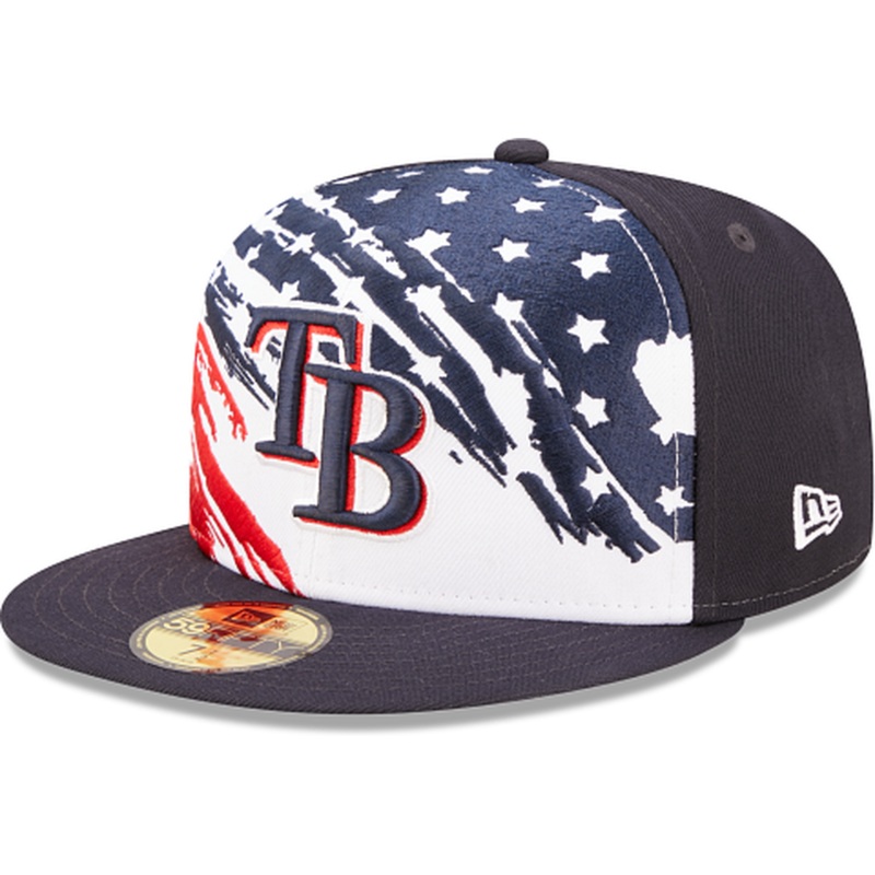 New Era  Tampa Bay Rays Independence Day 2022 59FIFTY Fitted Hat