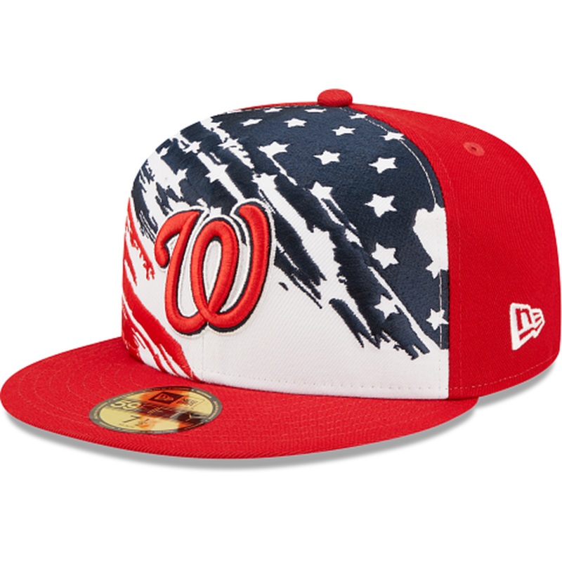 New Era  Washington Nationals Independence Day 2022 59FIFTY Fitted Hat