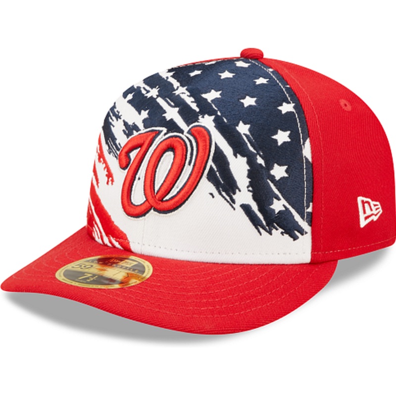 New Era  Washington Nationals Independence Day 2022 Low Profile 59FIFTY Fitted Hat
