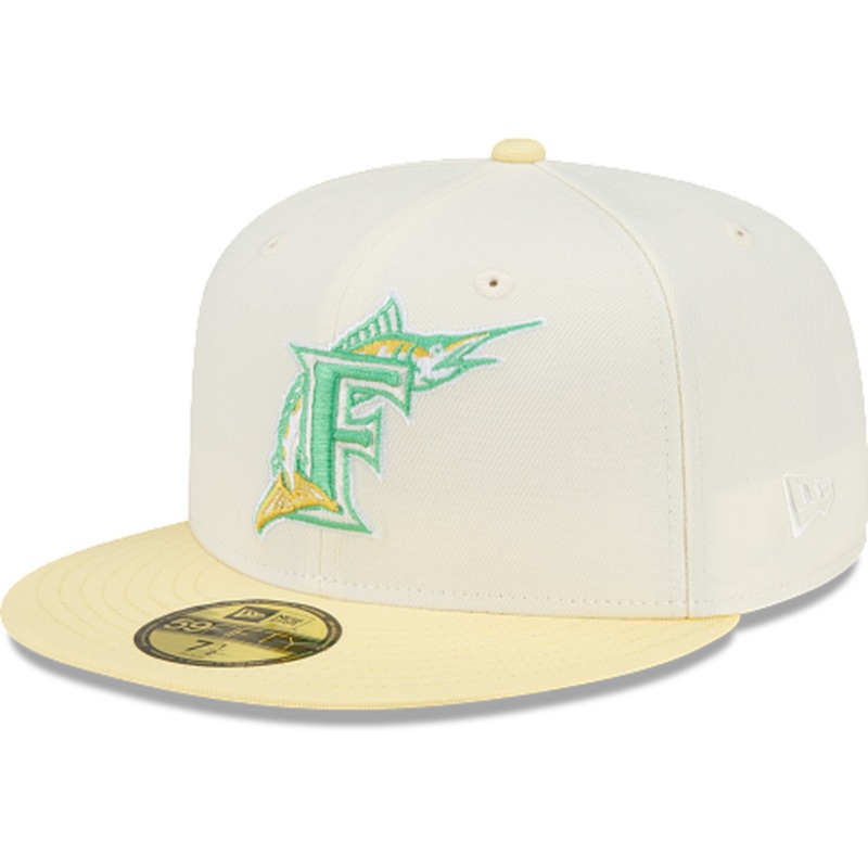 New Era  Just Caps Drop 4 Florida Marlins 2022 59FIFTY Fitted Hat