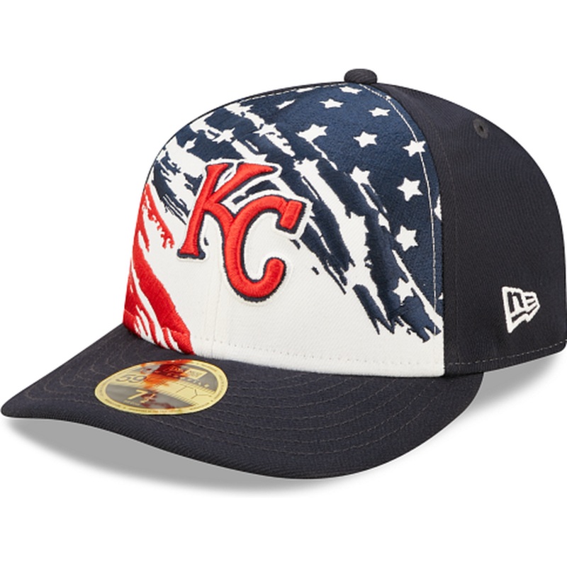 New Era  Kansas City Royals Independence Day 2022 Low Profile 59FIFTY Fitted Hat