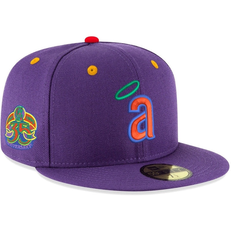 New Era x Lids HD  California Angels ROYGBIV 2.0 59FIFTY Fitted Cap