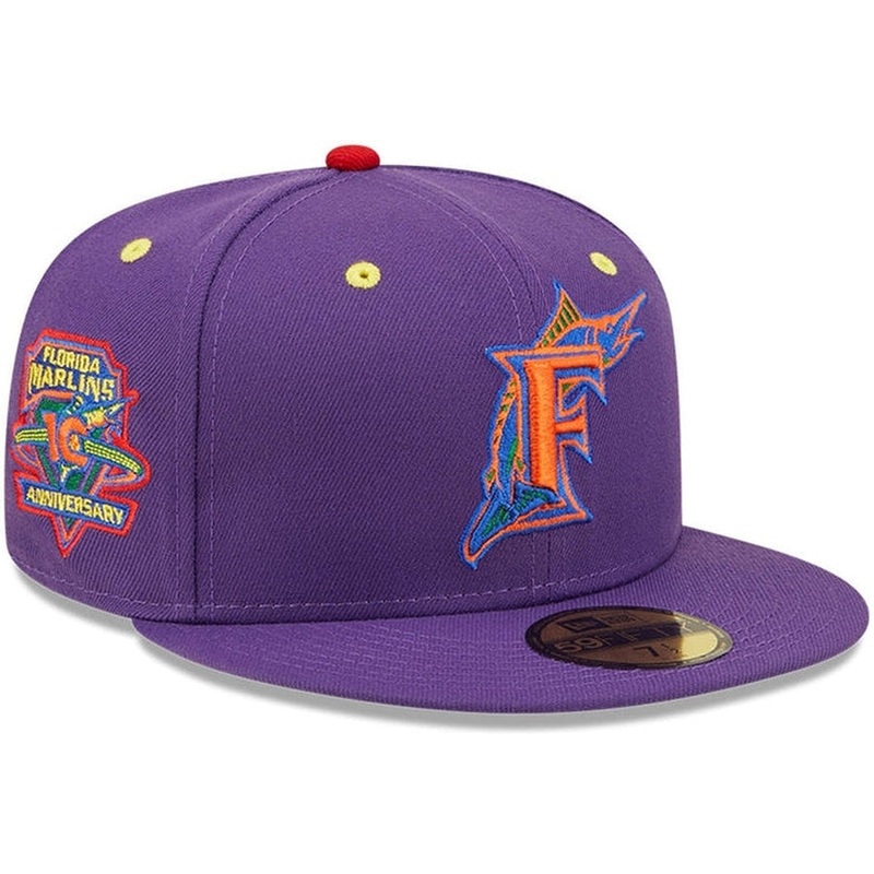 New Era x Lids HD  Florida Marlins ROYGBIV 2.0 59FIFTY Fitted Cap