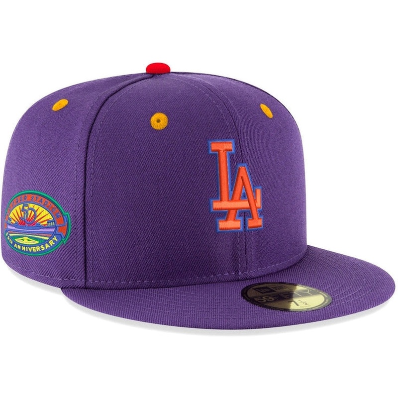 New Era x Lids HD  Los Angeles Dodgers ROYGBIV 2.0 59FIFTY Fitted Cap