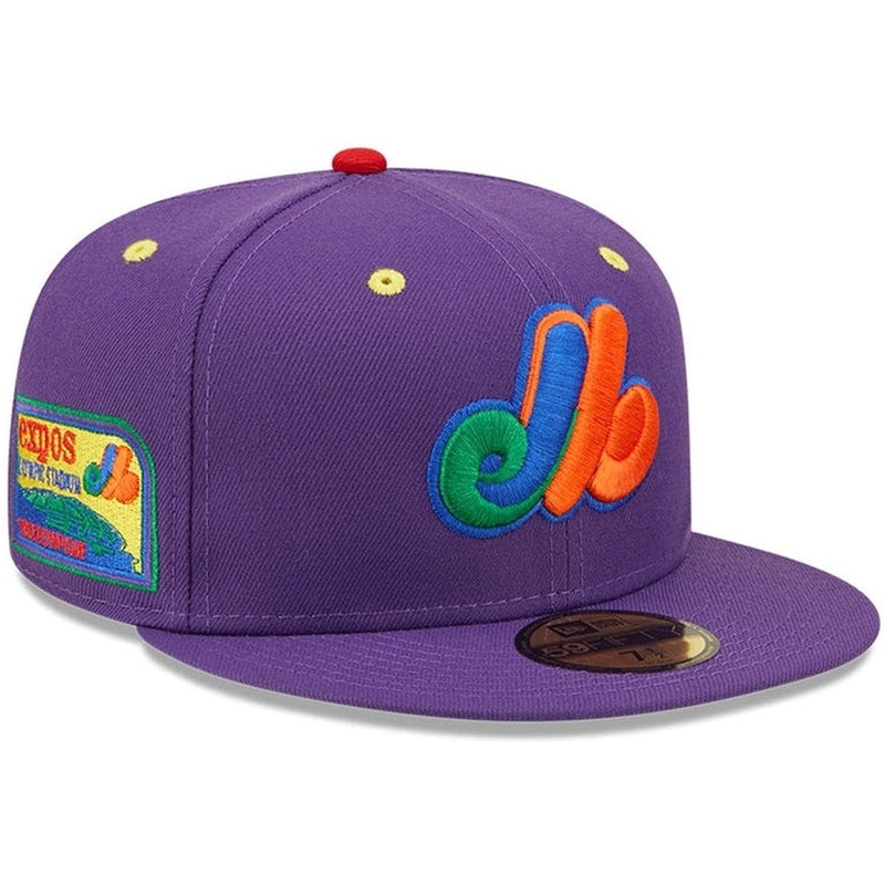 New Era x Lids HD  Montreal Expos ROYGBIV 2.0 59FIFTY Fitted Cap