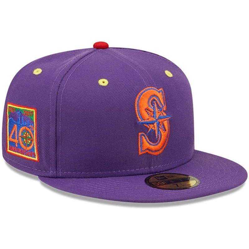 New Era x Lids HD  Seattle Mariners ROYGBIV 2.0 59FIFTY Fitted Cap