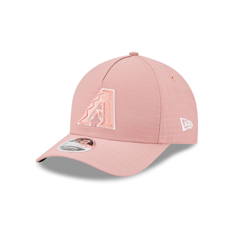 Arizona Diamondbacks Pink Ripstop 9FORTY M-Crown A-Frame Snapback Hat
