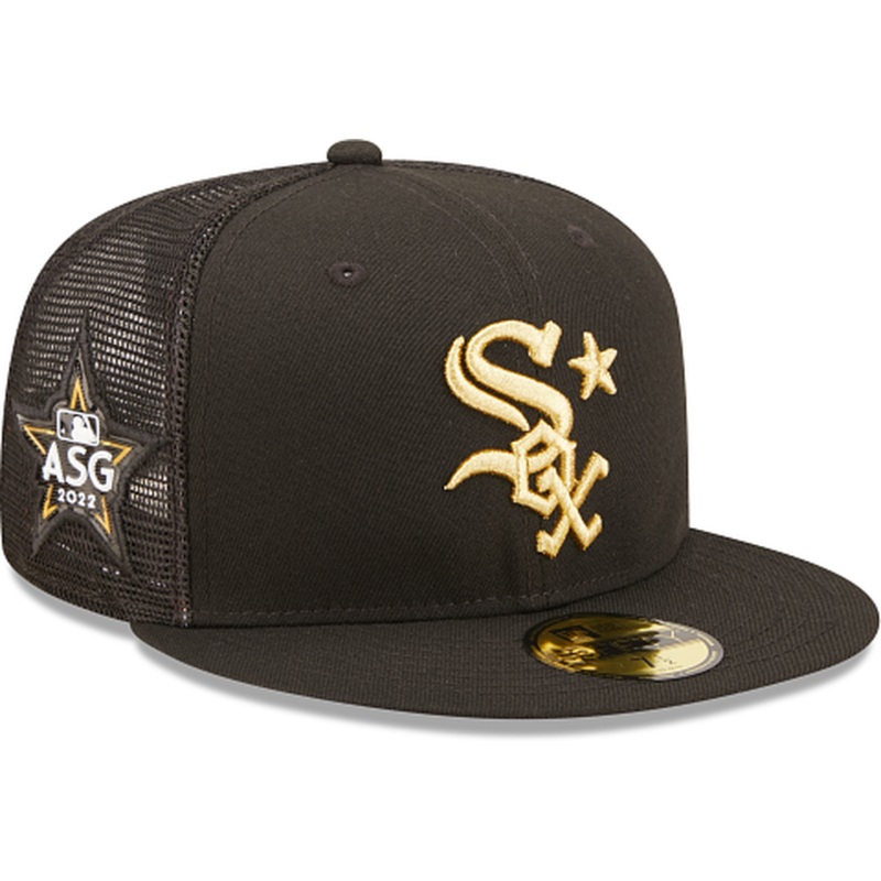 New Era  Chicago White Sox 2022 All-Star Game Black/Gold 59FIFTY Fitted Hat