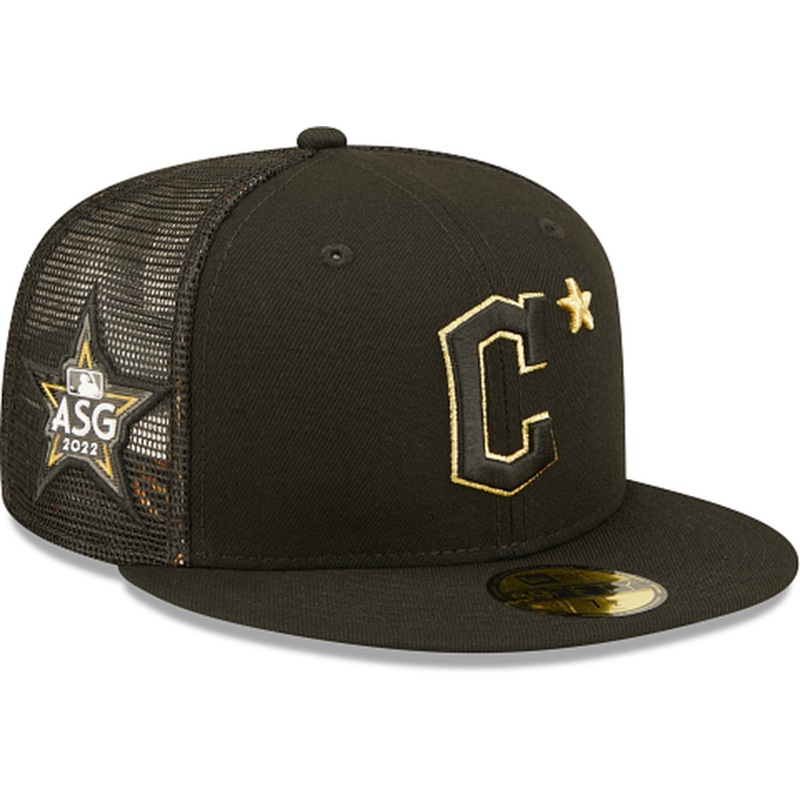 New Era  Cleveland Guardians 2022 All-Star Game Black/Gold 59FIFTY Fitted Hat