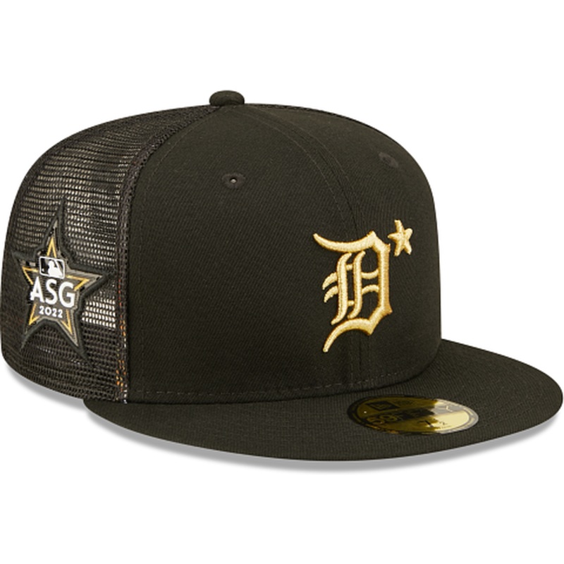 New Era  Detroit Tigers 2022 All-Star Game Black/Gold 59FIFTY Fitted Hat