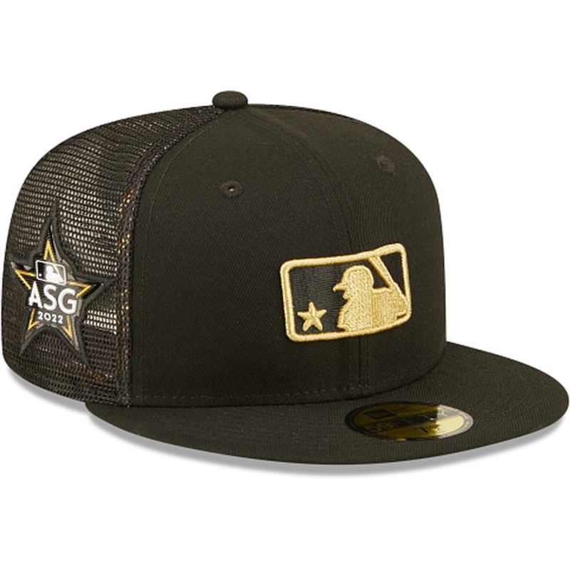 New Era  MLB Batterman 2022 All-Star Game Black/Gold 59FIFTY Fitted Hat