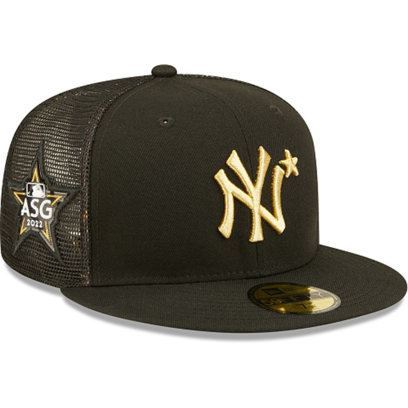 New Era  New York Yankees 2022 All-Star Game Black/Gold 59FIFTY Fitted Hat