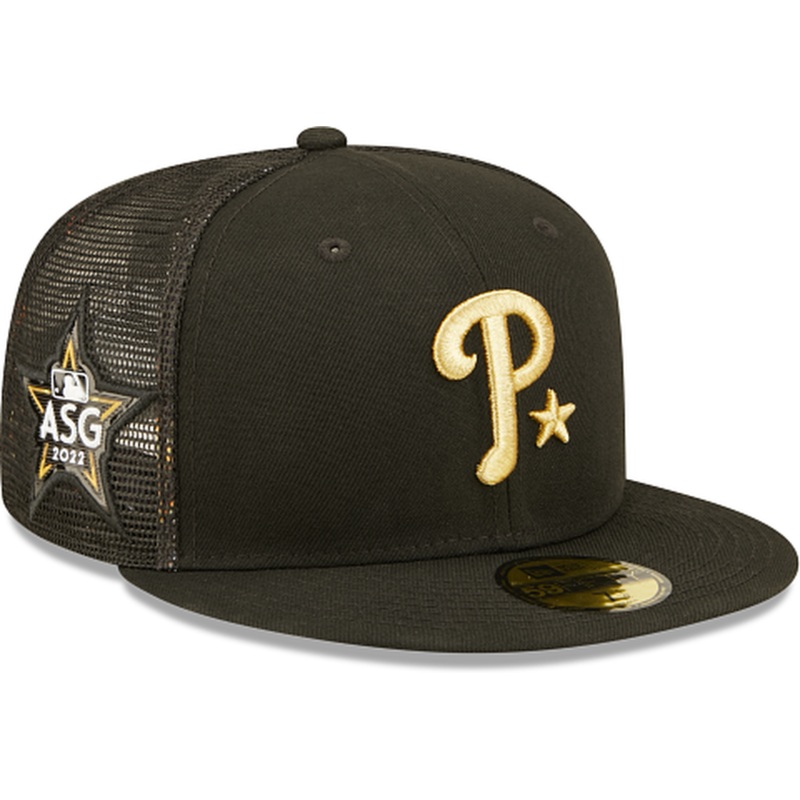 New Era  Philadelphia Phillies 2022 All-Star Game Black/Gold 59FIFTY Fitted Hat