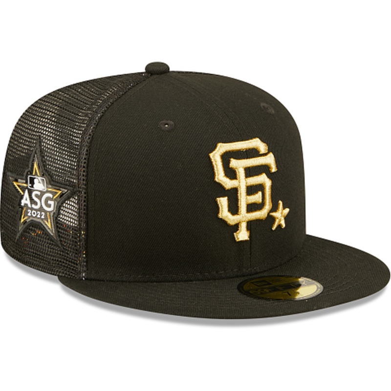 New Era  San Francisco Giants 2022 All-Star Game Black/Gold 59FIFTY Fitted Hat