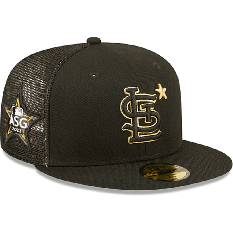 New Era  St. Louis Cardinals 2022 All-Star Game Black/Gold 59FIFTY Fitted Hat