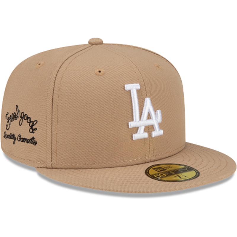 New Era  Joe Freshgoods X Los Angeles Dodgers Camel 2022 59FIFTY Fitted Hat
