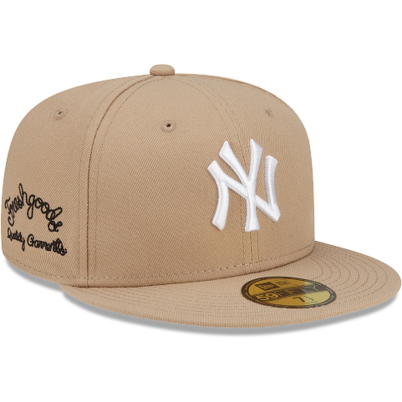 New Era  Joe Freshgoods X New York Yankees Camel 2022 59FIFTY Fitted Hat