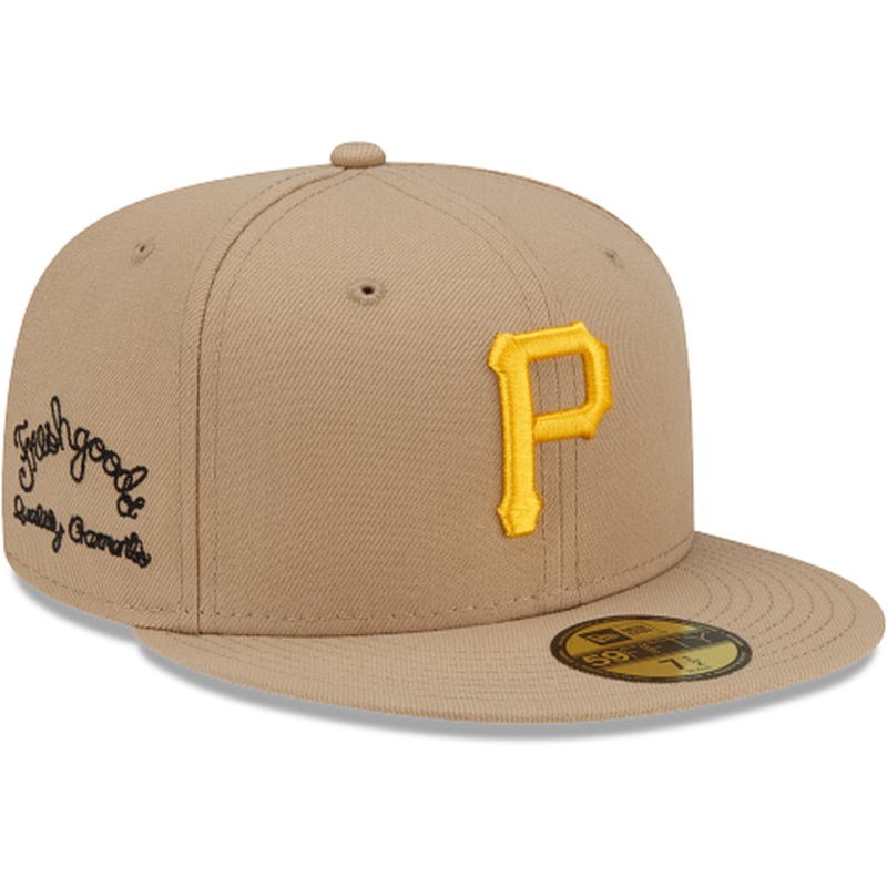 New Era  Joe Freshgoods X Pittsburgh Pirates Camel 2022 59FIFTY Fitted Hat