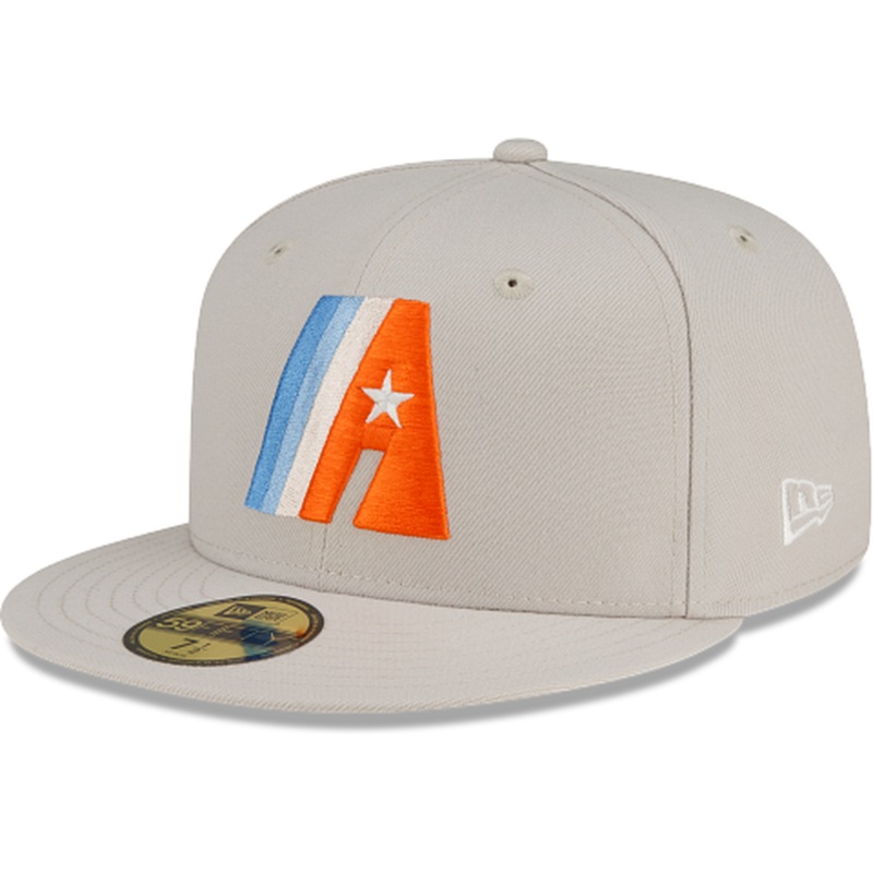 New Era  Houston Astros Stone Orange 2022 59FIFTY Fitted Hat