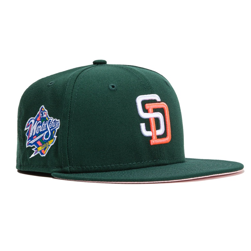 New Era  Green Eggs and Ham San Diego Padres 1998 World Series 59FIFTY Fitted Hat