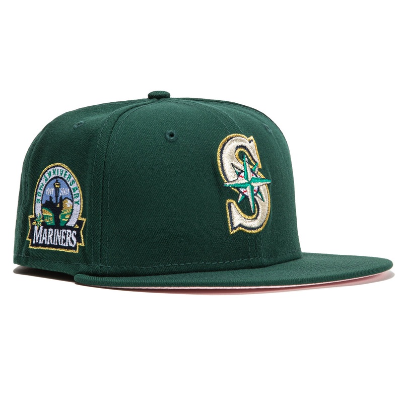 New Era  Green Eggs and Ham Seattle Mariners 30th Anniversary 59FIFTY Fitted Hat