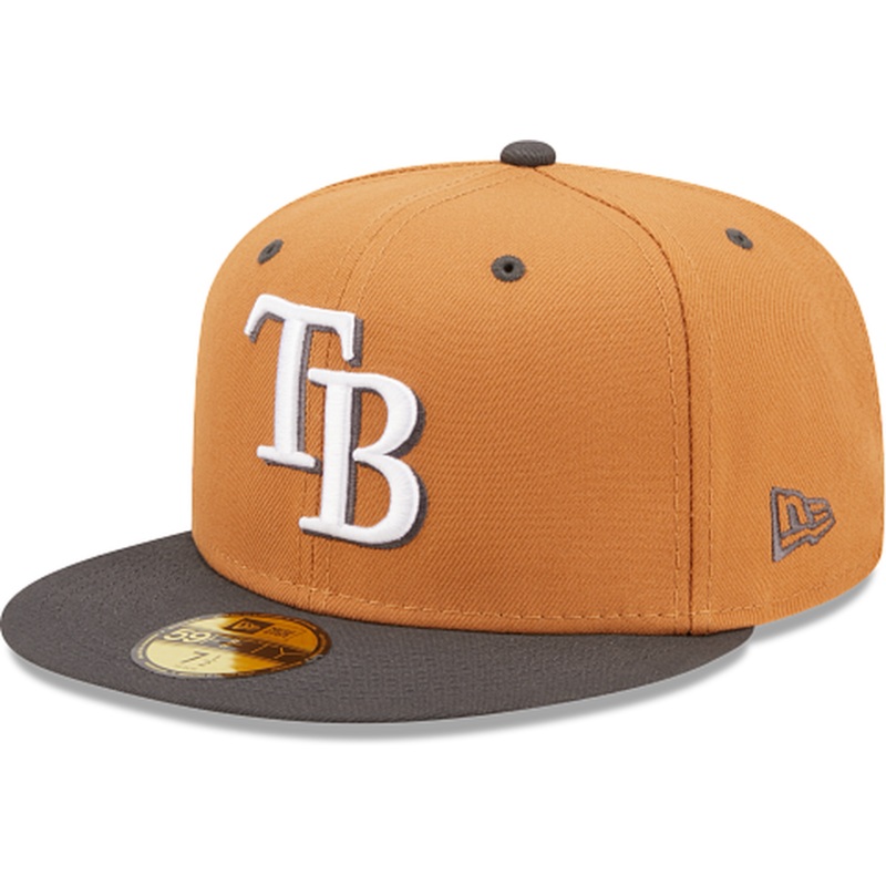 New Era  Tampa Bay Rays Color Pack Tan 2022 59FIFTY Fitted Hat