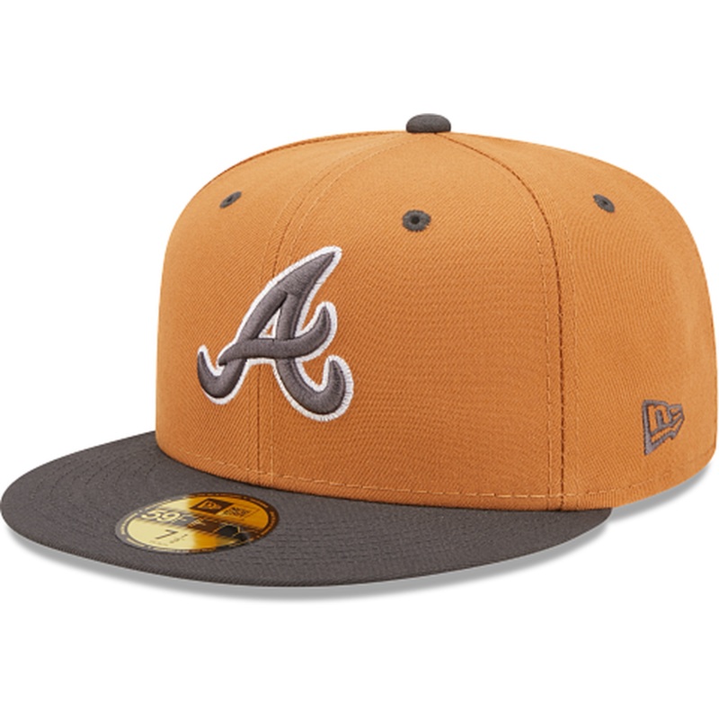 New Era  Atlanta Braves Color Pack Tan 2022 59FIFTY Fitted Hat
