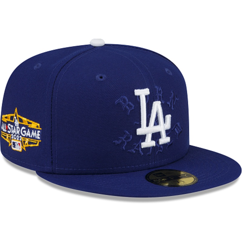 New Era  Born X Raised Los Angeles Dodgers All-Star Game Blue 2022 59FIFTY Fitted Hat