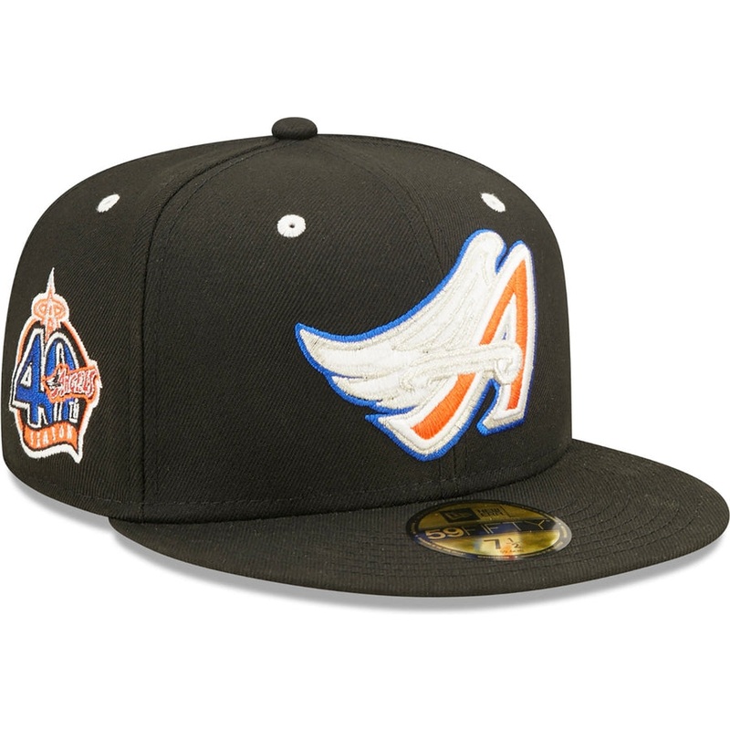 New Era x Lids HD Anaheim Angels Moon Man 59FIFTY Fitted Cap