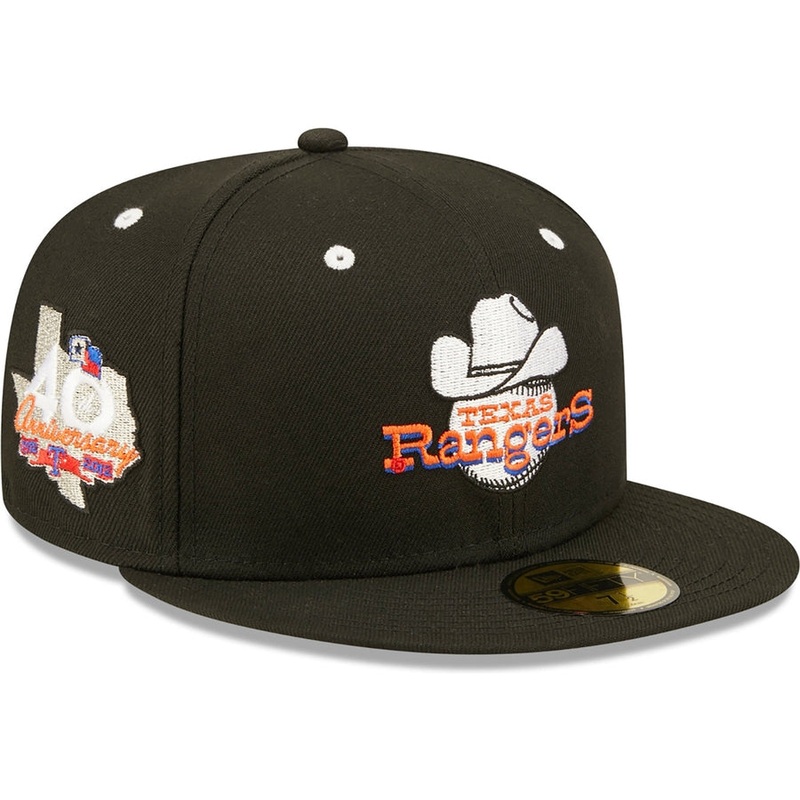 New Era x Lids HD Texas Rangers Moon Man 59FIFTY Fitted Cap