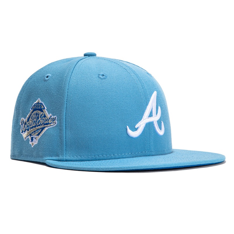 New Era  Iceberg Atlanta Braves 1995 World Series 2022 59FIFTY Fitted Hat