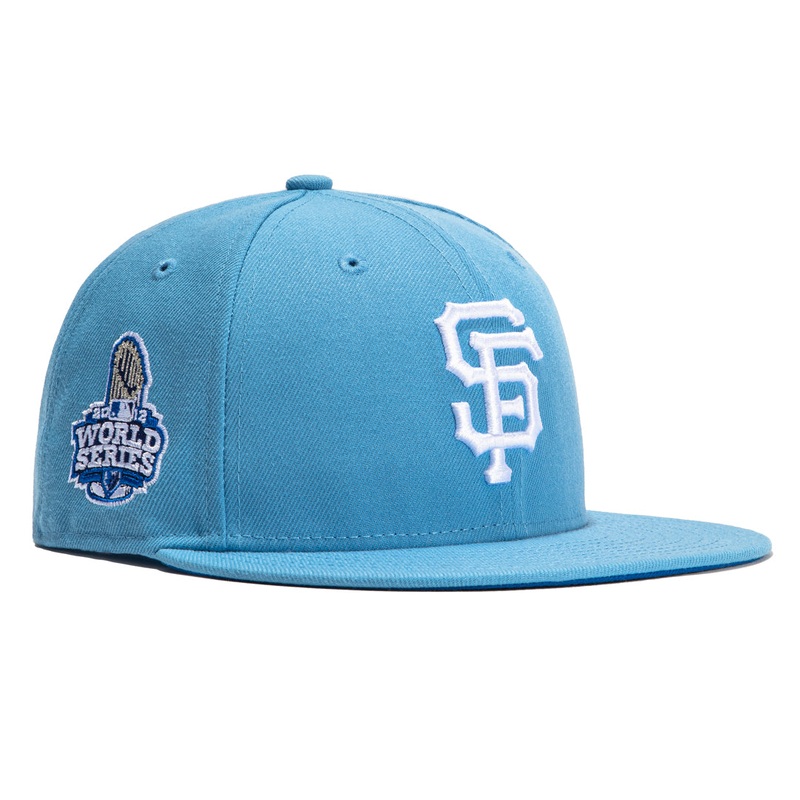 New Era  Iceberg San Francisco Giants 2012 World Series Light Blue 2022 59FIFTY Fitted Hat