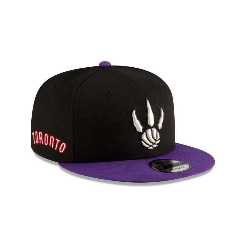 Toronto Raptors Classic Edition Black 9FIFTY Snapback Hat