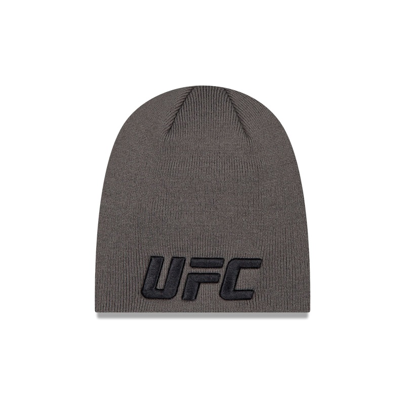 UFC Holiday Gray Skull Knit Hat