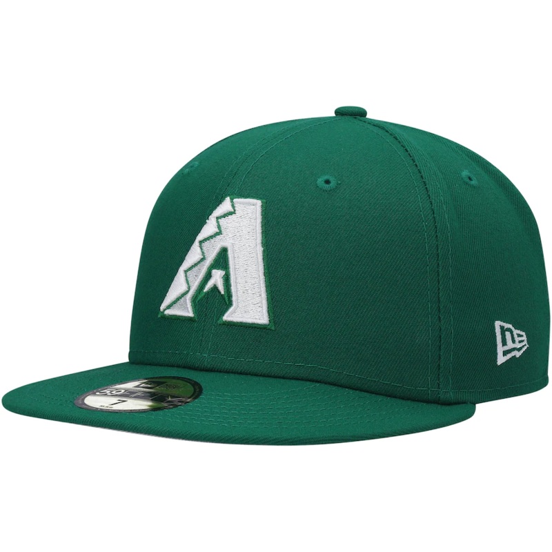New Era Arizona Diamondbacks Kelly Green Logo 59FIFTY Fitted Hat