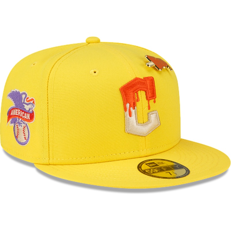 New Era Cleveland Guardians Icy Pop 2022 59FIFTY Fitted Hat