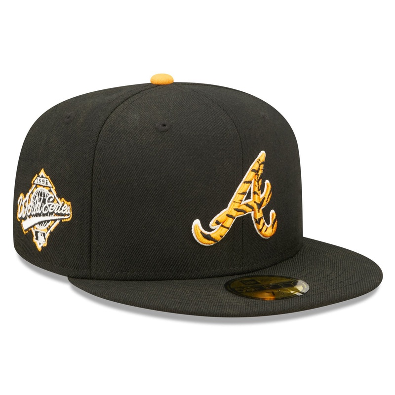New Era Atlanta Braves Tigerfill 1995 World Series 59FIFTY Fitted Hat