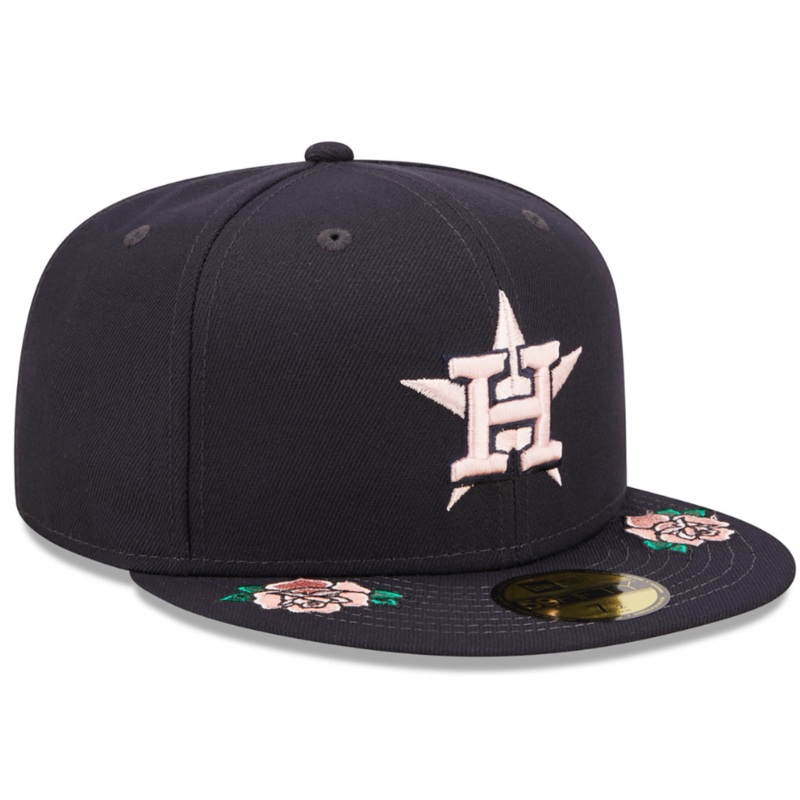 New Era x Lids HD Houston Astros Double Rose 59FIFTY Fitted Cap